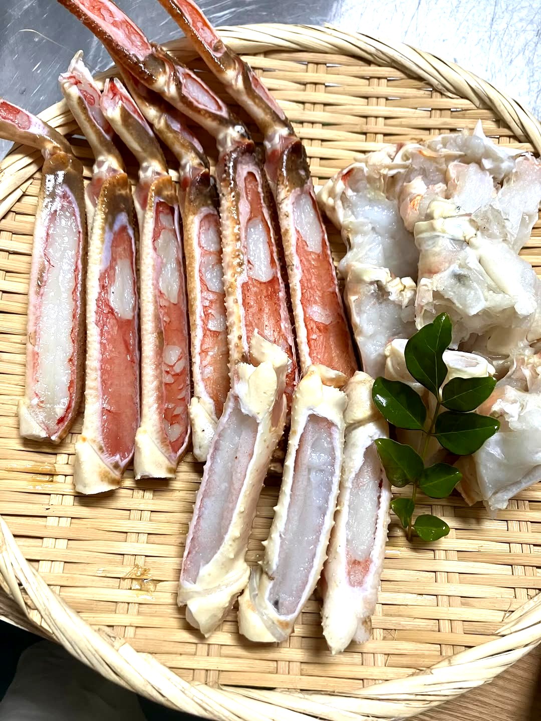 蟹ランチコース
